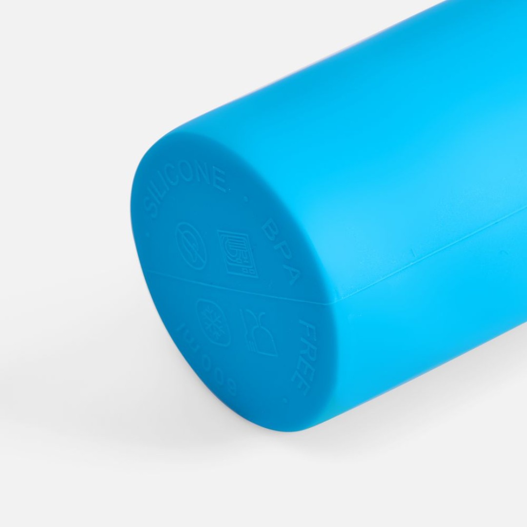 Складная бутылка для воды Langfossen, голубая