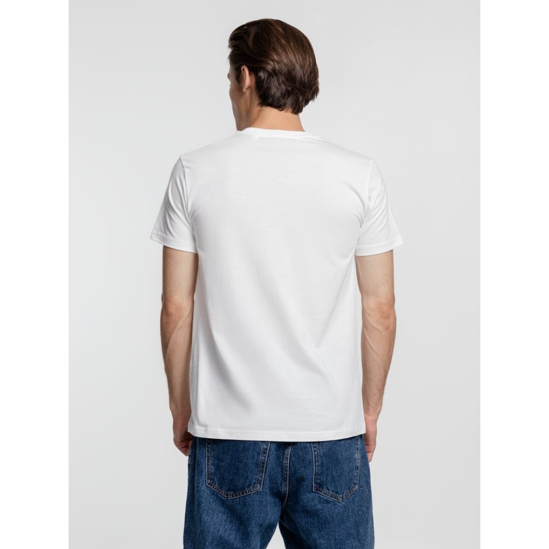 Футболка T-Bolka 160, белая (теплый оттенок), 5XL