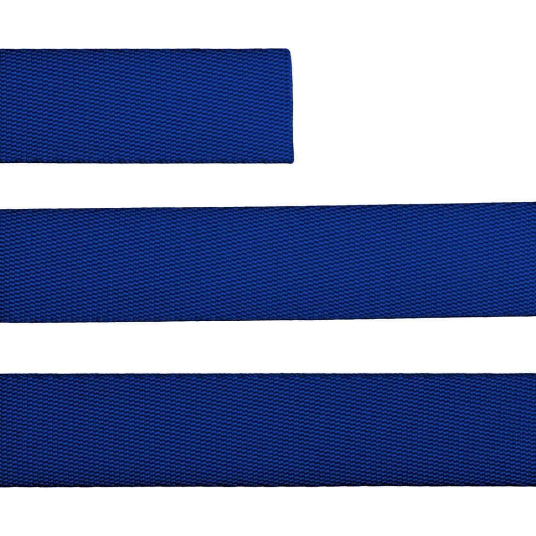 Стропа текстильная Fune 20 S, синяя, 20 см