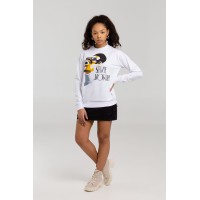 Толстовка «Меламед. Stevie Wonder», белая, XS