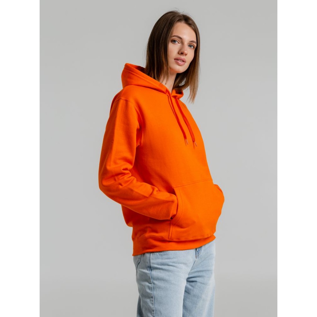 Толстовка с капюшоном Snake II оранжевая, 3XL