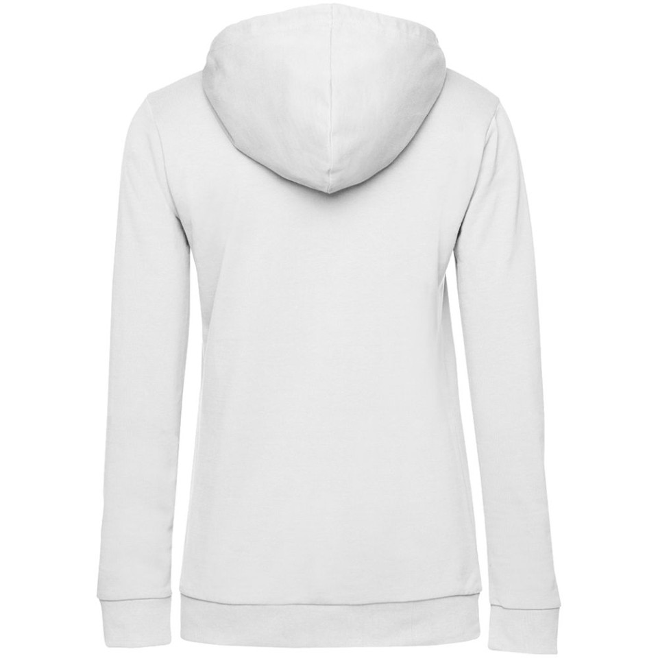 Толстовка с капюшоном женская Hoodie, белая, L