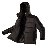 Куртка мужская Reggie черная, S