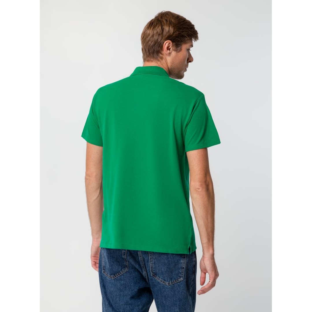 Рубашка поло мужская Summer 170 ярко-зеленая, XXL