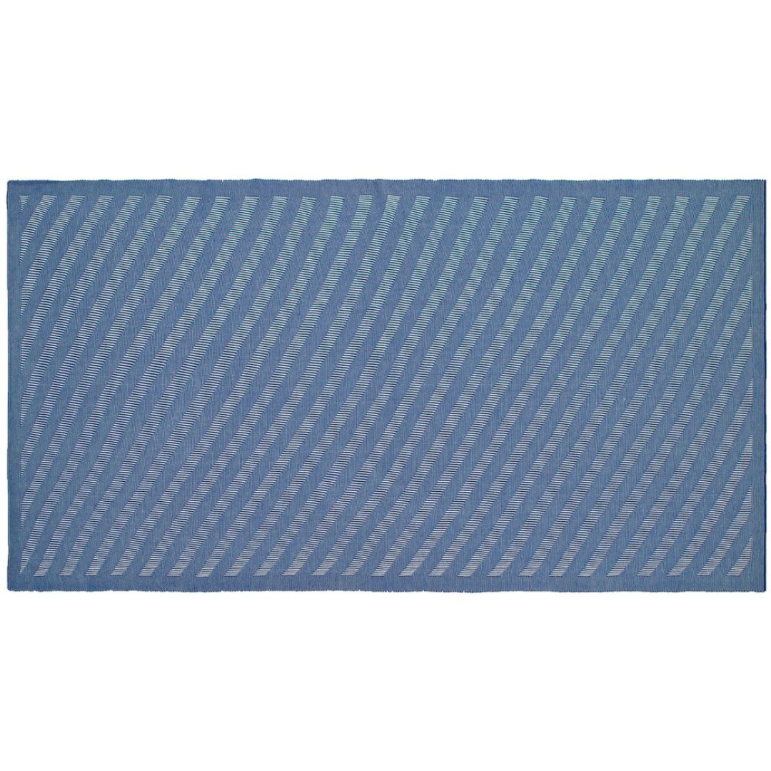 Плед Locus Solus, синий с голубым