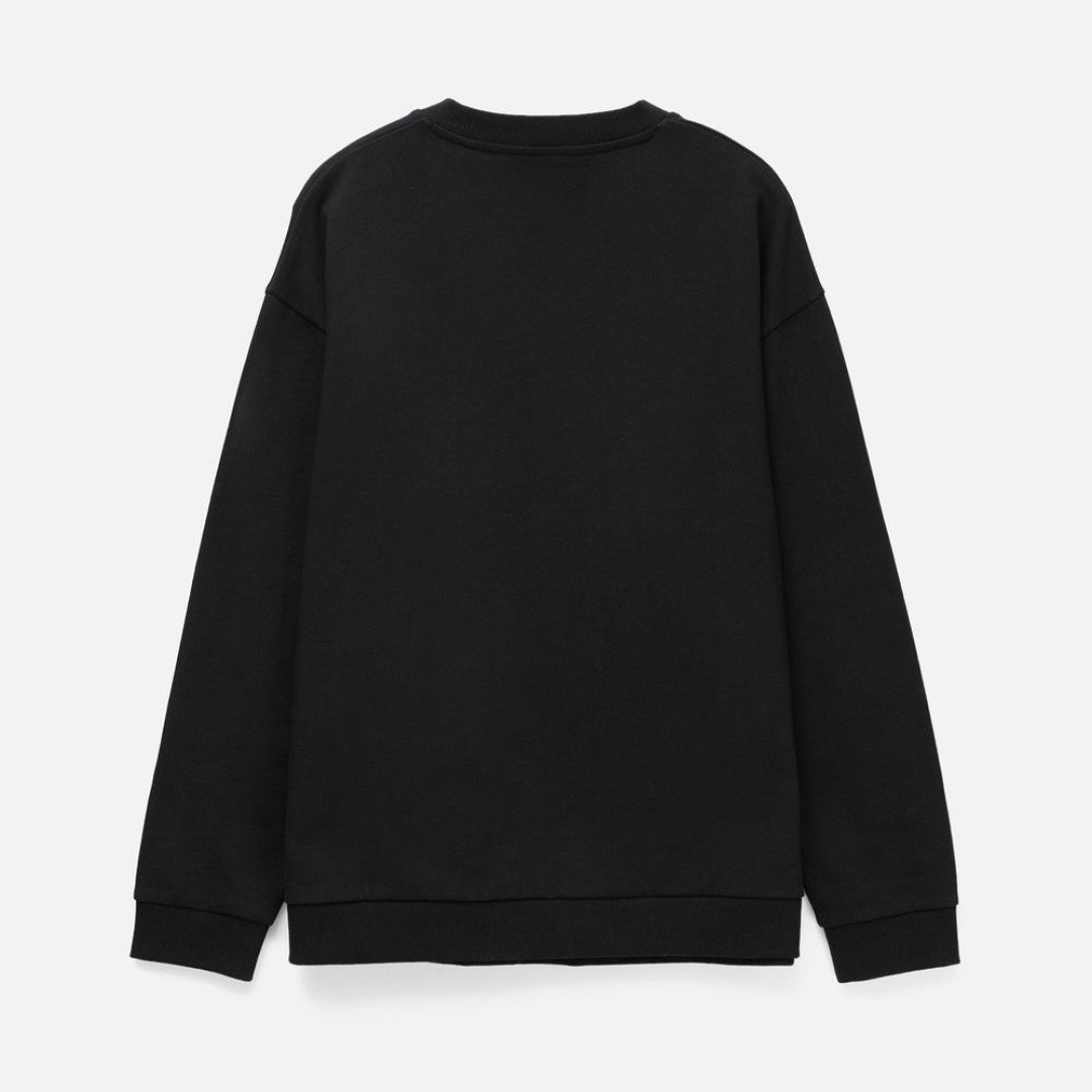 Свитшот унисекс Sinkopa, черный, размер XS/S