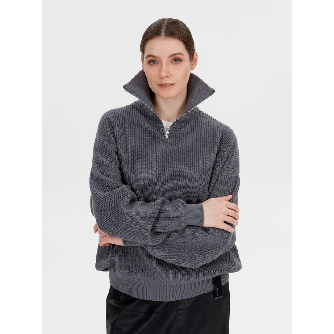 Джемпер Siluetti Birne, серый, размер S/M