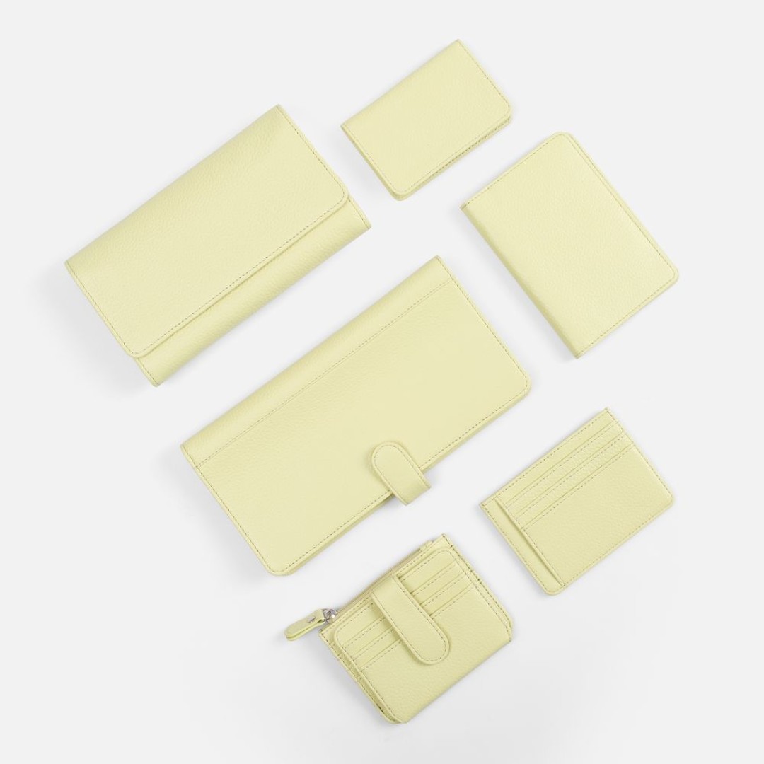 Обложка для паспорта Unison, светло-зеленая