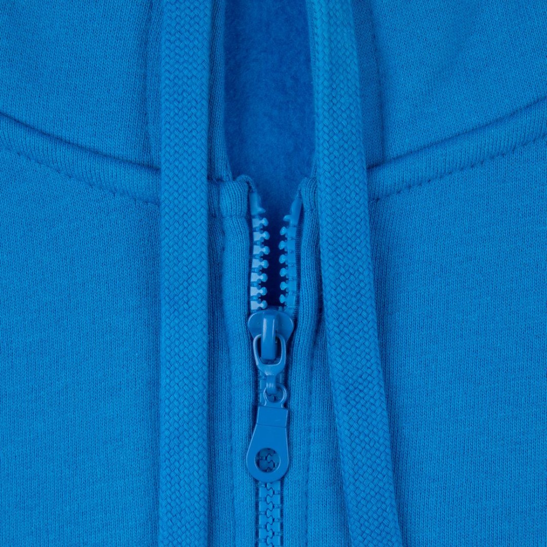 Толстовка на молнии с капюшоном Siverga Heavy 2.0, бирюзовая, размер XL