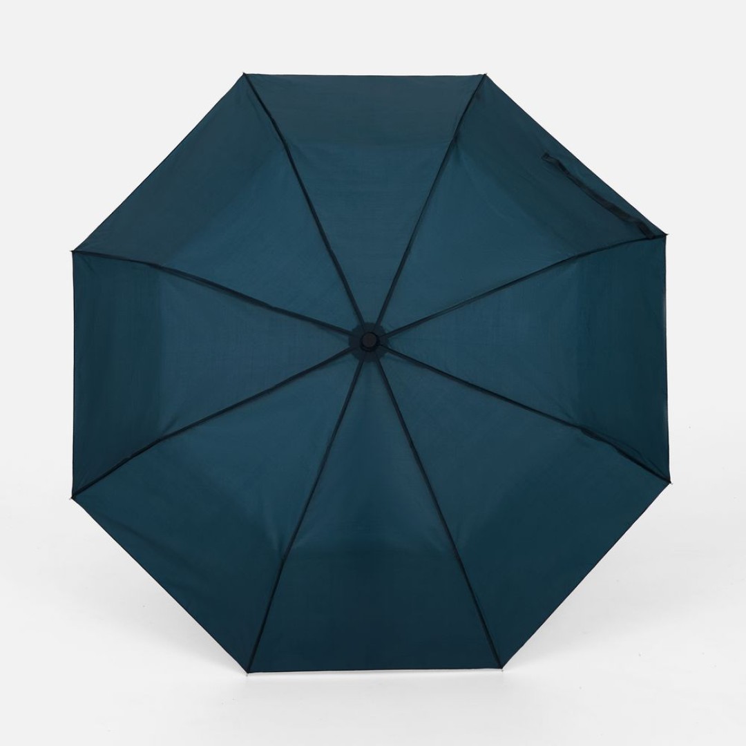 Зонт складной Basic, темно-синий