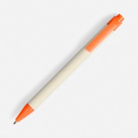Ручка шариковая MilkMake, оранжевая