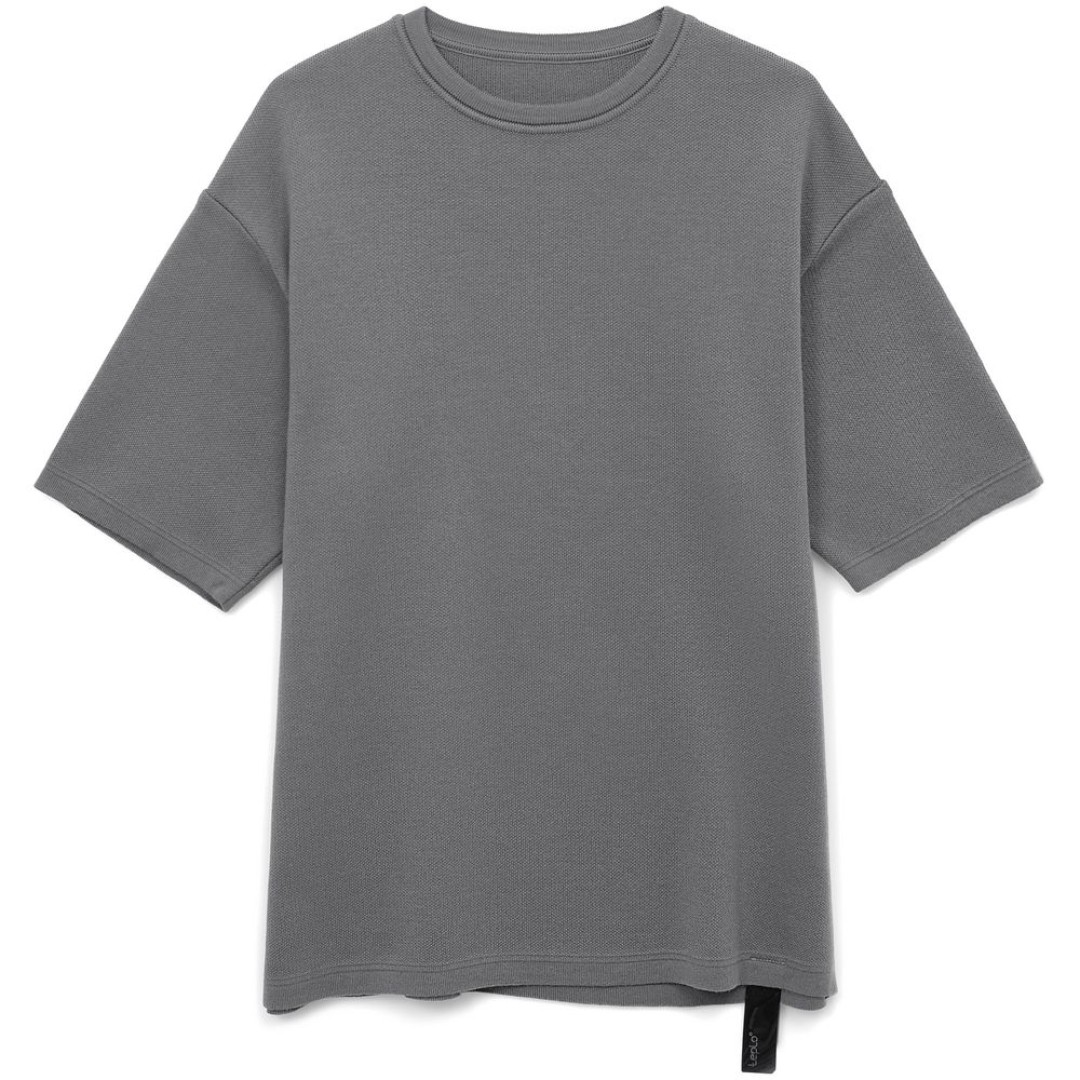 Джемпер с коротким рукавом Siluetti Volumica, серый, размер XS/S