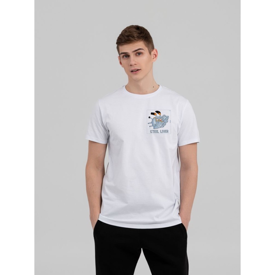 Футболка «Стилливер», белая, S