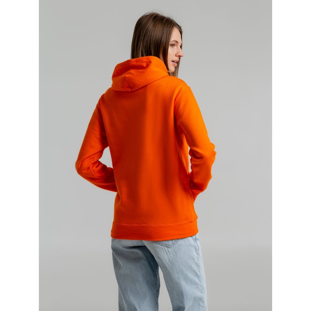 Толстовка с капюшоном Snake II оранжевая, 3XL