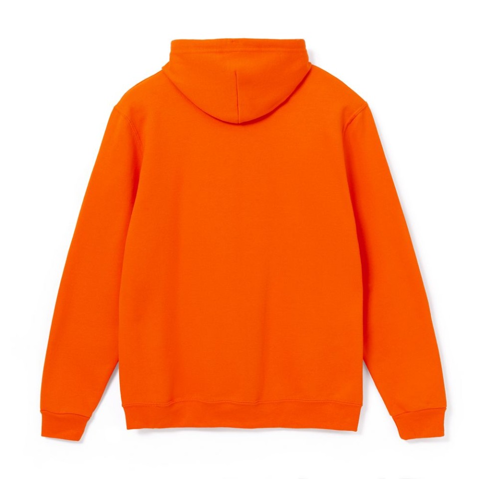 Толстовка с капюшоном Snake II оранжевая, 3XL