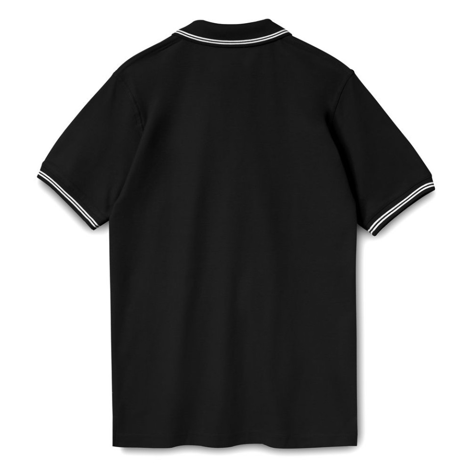 Рубашка поло Virma Stripes, черная, S
