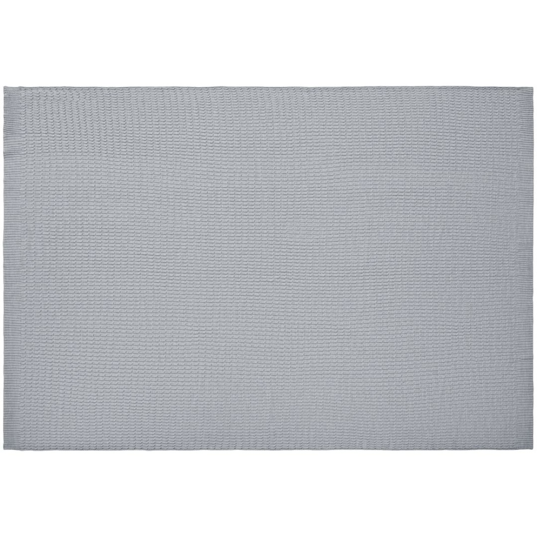 Плед Slumberland, серебристо-серый меланж