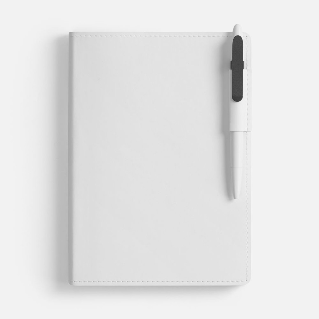 Ежедневник Tact, недатированный, белый