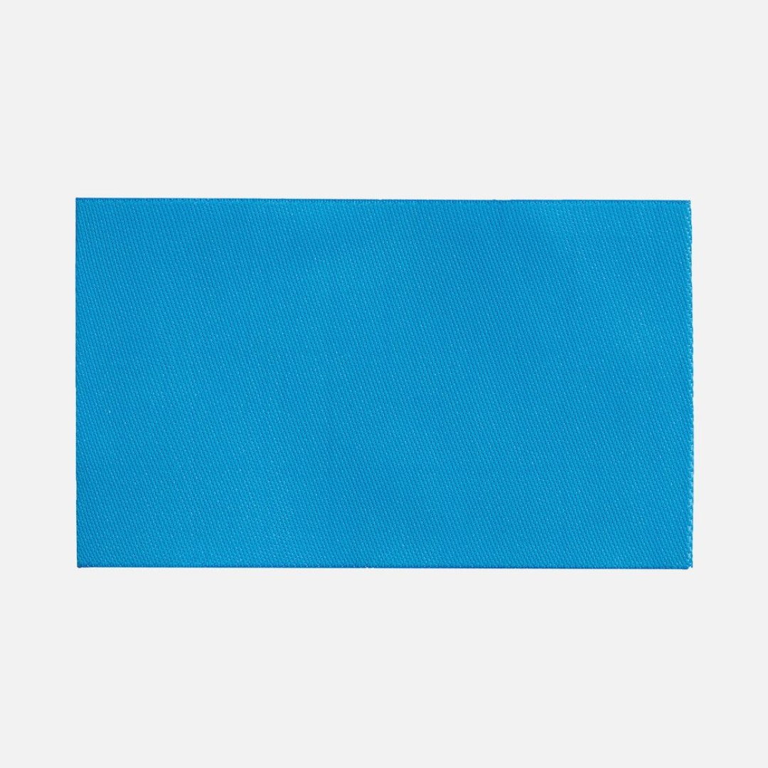 Лейбл тканевый Epsilon, M, голубой