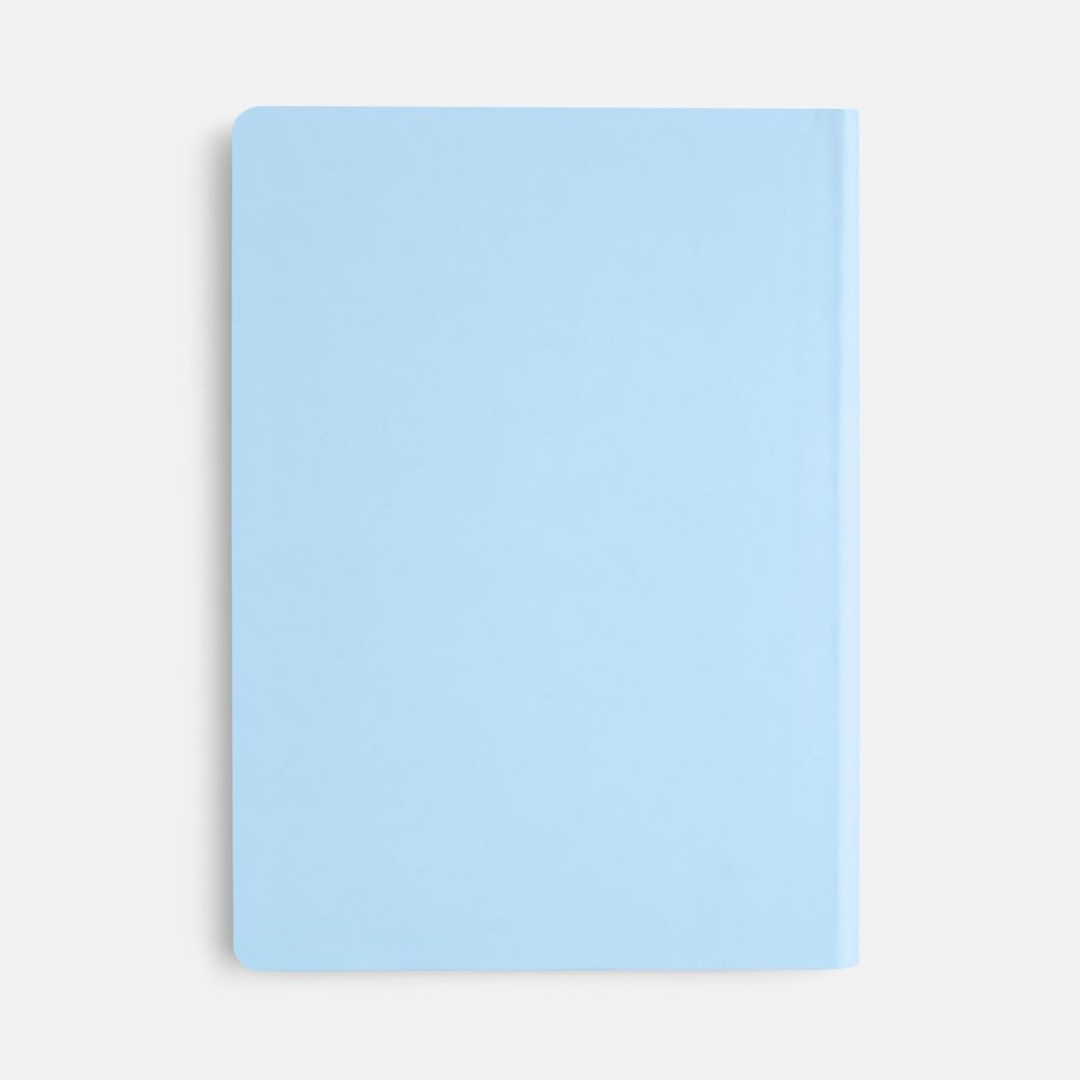 Ежедневник Flex Shall New, недатированный, голубой