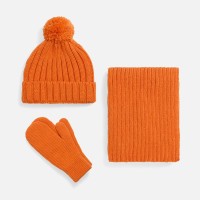 Варежки HappyGo, оранжевые, размер S/M