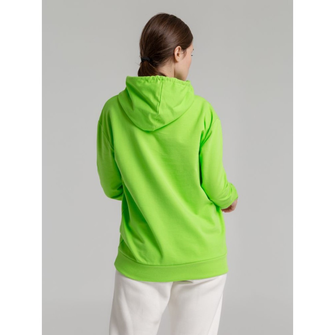 Толстовка с капюшоном Unit Kirenga зеленое яблоко, XS