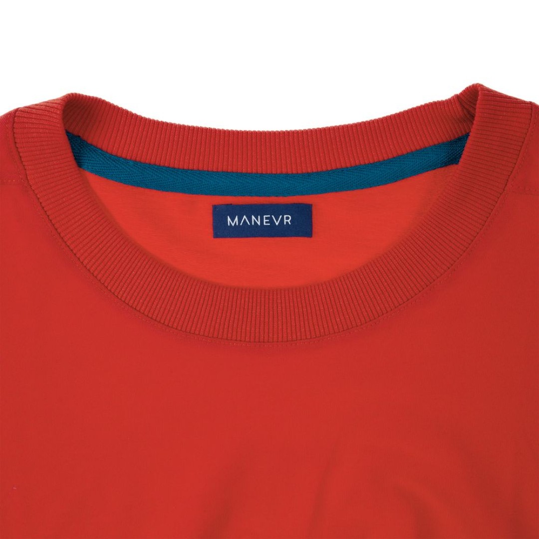 Футболка унисекс Kosmos 1.0, красная, S