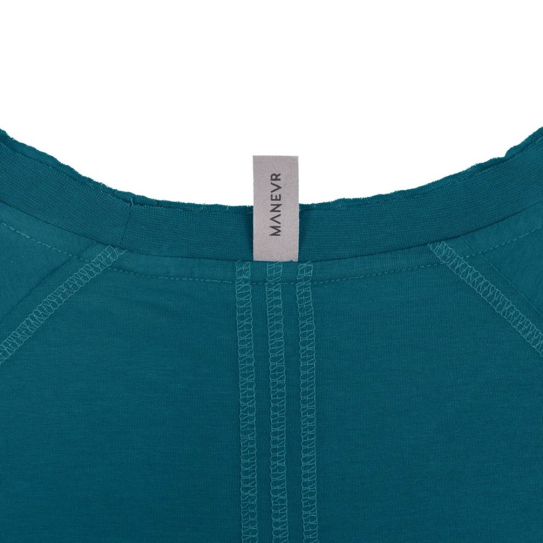 Футболка Vozduh, темно-бирюзовая, S