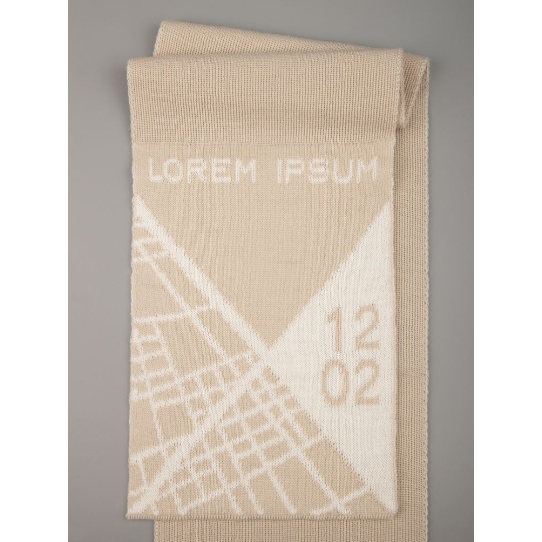 Шарф на заказ Tricksy Rand, S, полушерсть