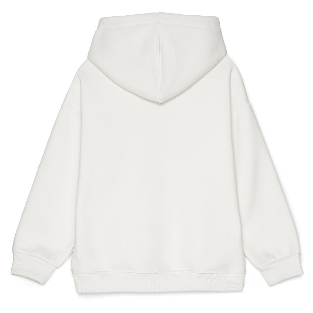 Худи детское оверсайз Junipero, молочное, 6 лет