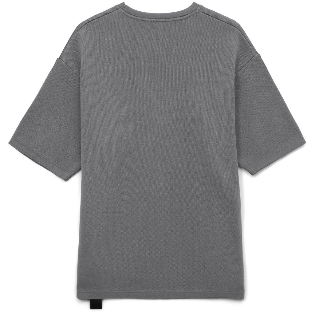 Джемпер с коротким рукавом Siluetti Volumica, серый, размер XS/S