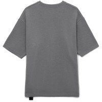 Джемпер с коротким рукавом Siluetti Volumica, серый, размер XS/S