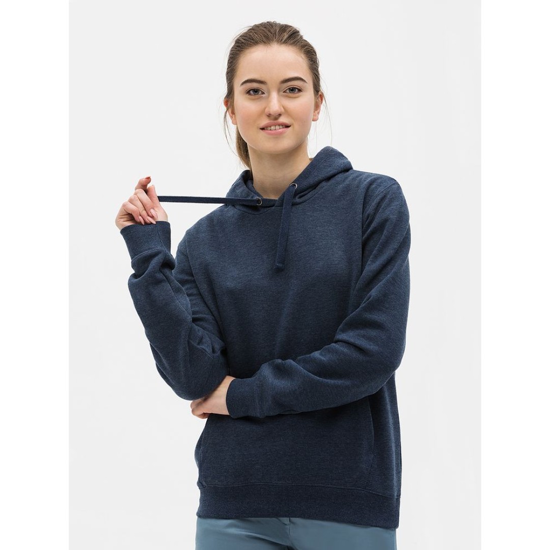 Толстовка унисекс Spencer синий меланж, XS