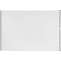 Плед Fringy, белый с черным