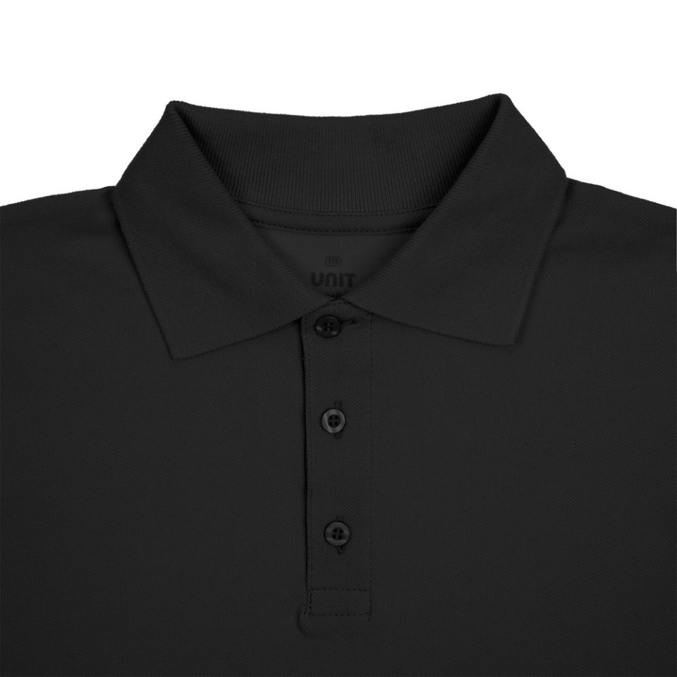 Рубашка поло мужская Virma light, черная, 3XL