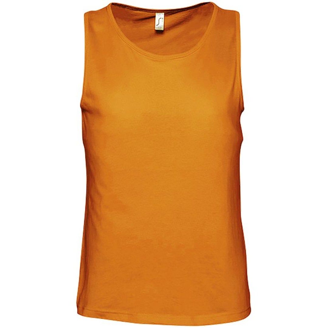 Майка мужская Justin 150 оранжевая, S