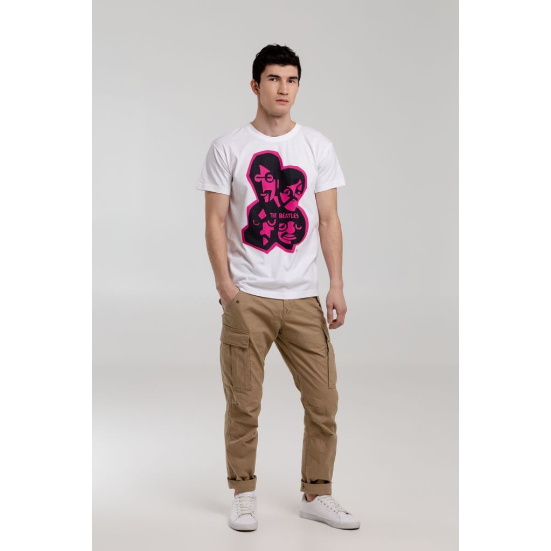 Футболка «Меламед. The Beatles», белая, S