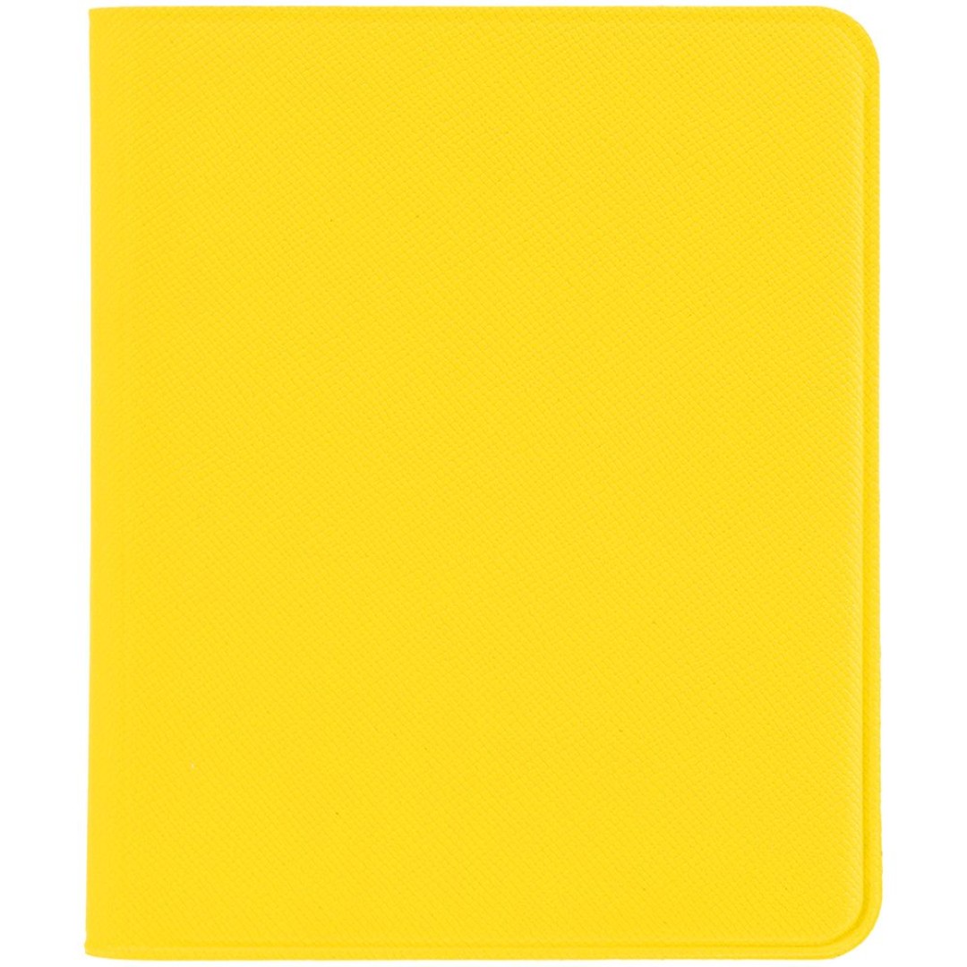 Картхолдер с отделением для купюр Dual, желтый