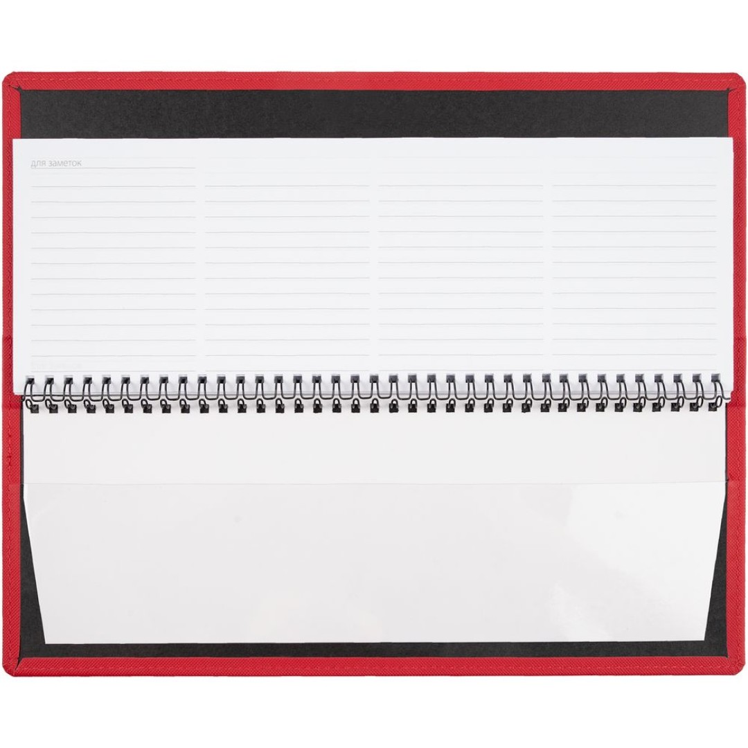 Планинг Grade на заказ, недатированный, красный