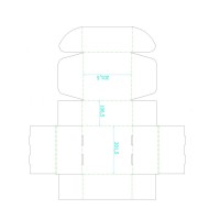 Коробка Medio, крафт