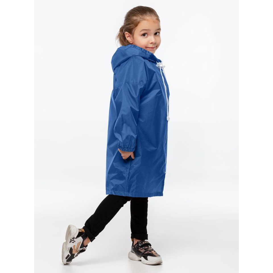 Дождевик детский Rainman Kids ярко-синий, 7-9 лет