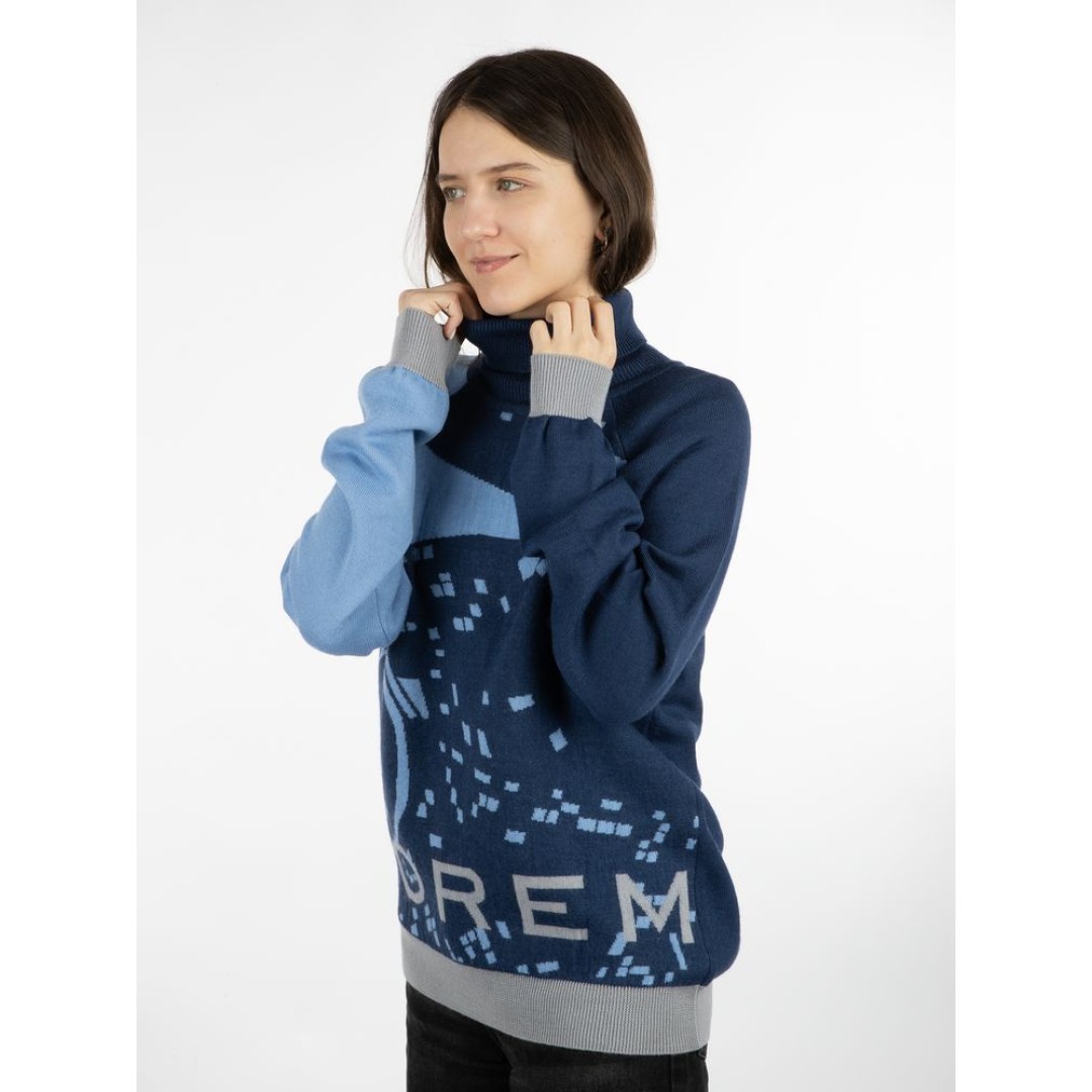 Джемпер на заказ Tricksy Net Reglan, полушерсть