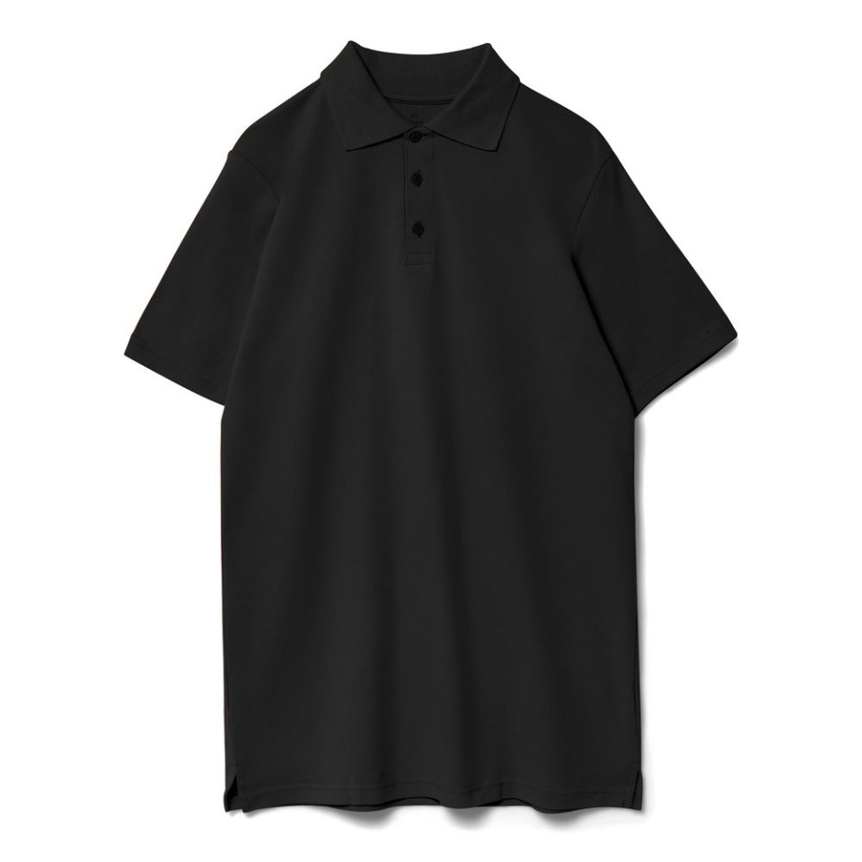 Рубашка поло мужская Virma light, черная, 3XL