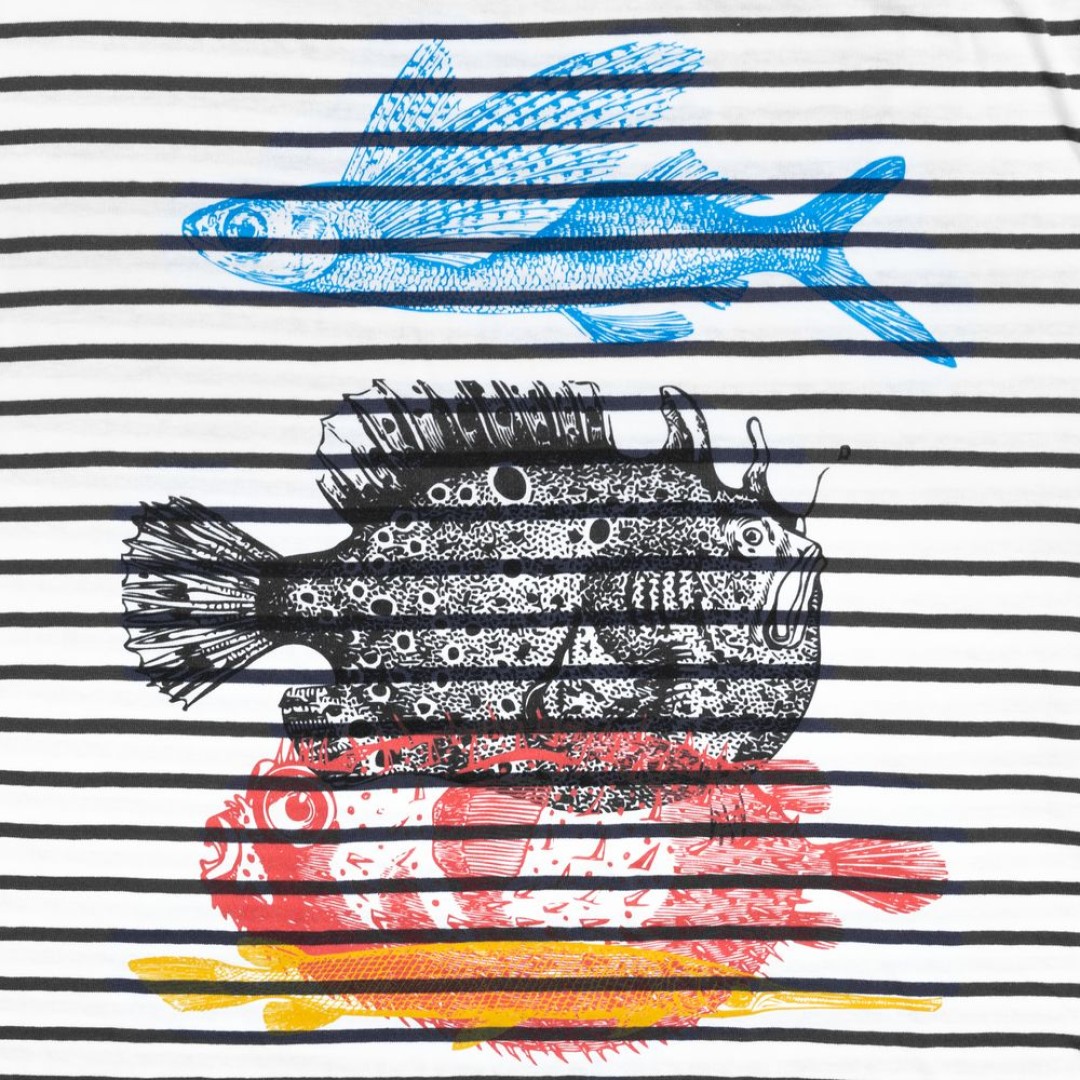 Футболка женская «Морские обитатели», S