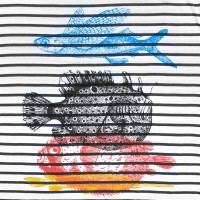 Футболка женская «Морские обитатели», S