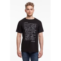 Футболка мужская «Да будет свет», со светящимся принтом, S