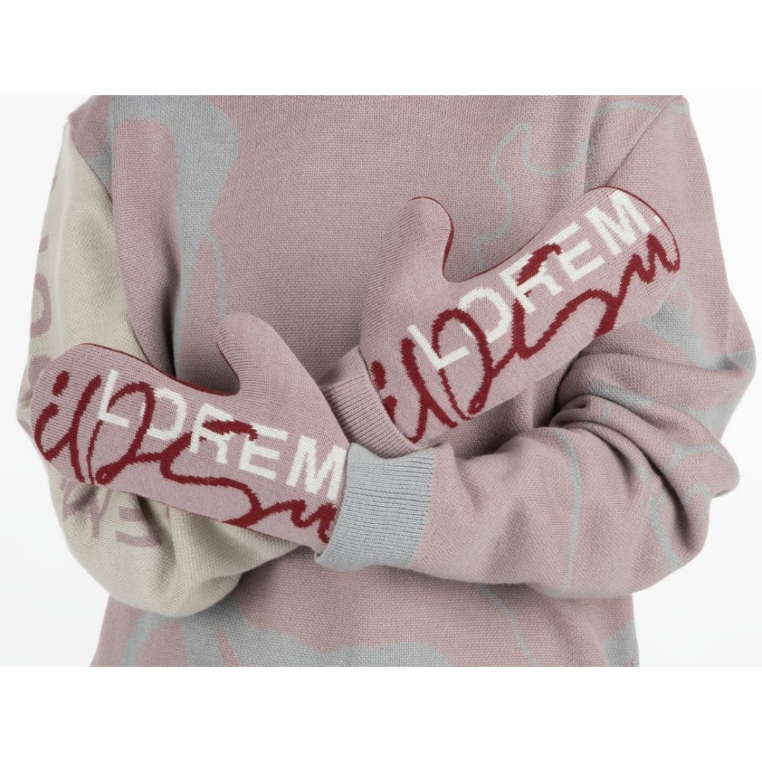 Варежки на заказ Mani, полушерсть