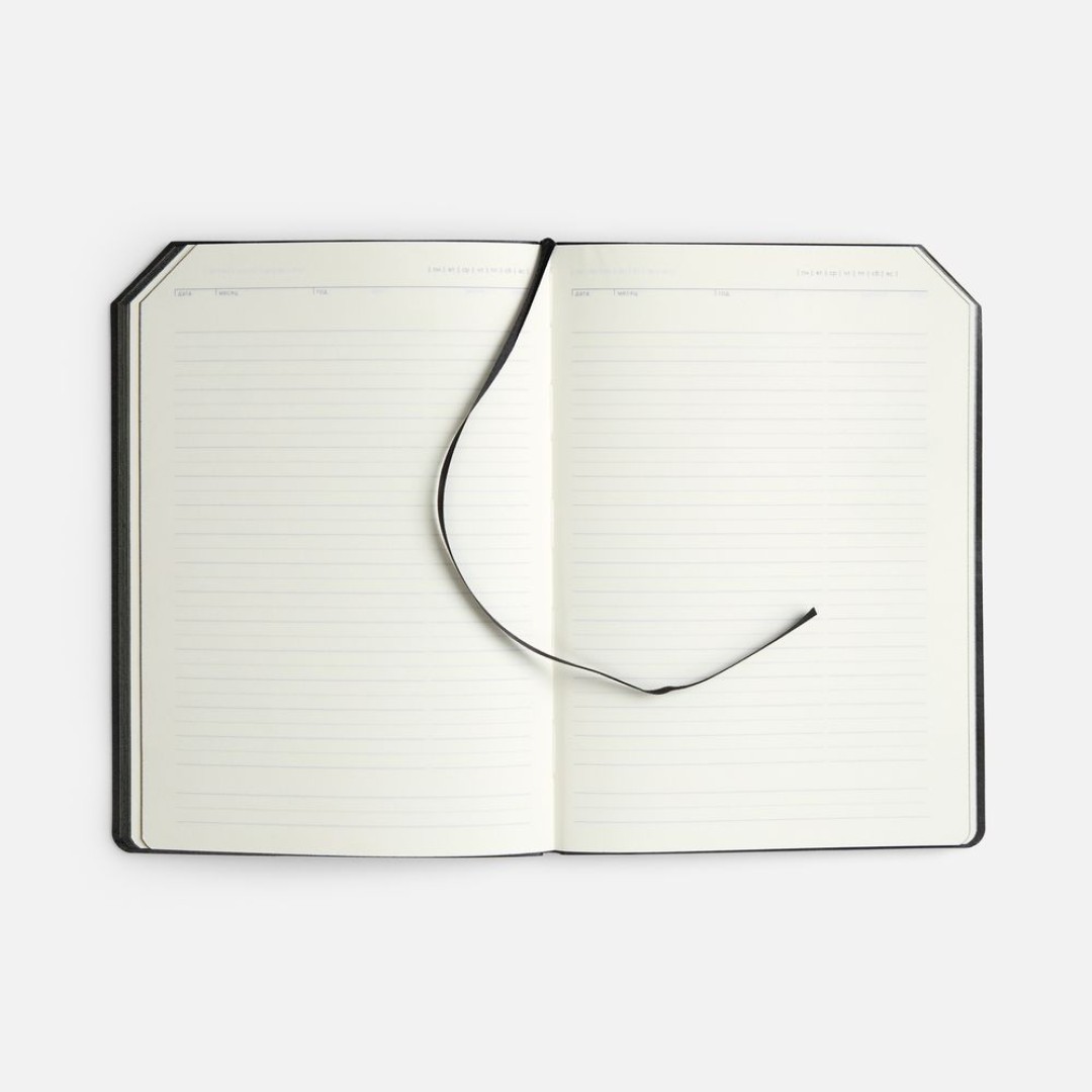 Ежедневник Espresso, недатированный, черный