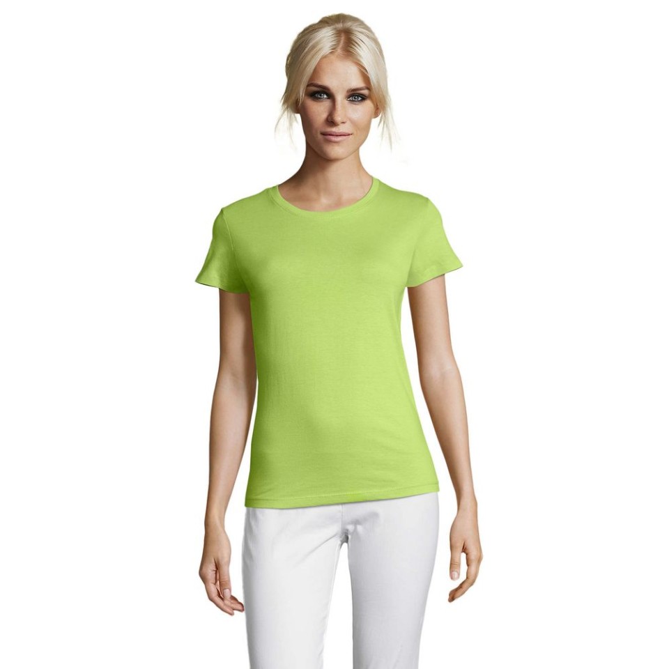 Футболка женская Regent Women зеленое яблоко, L