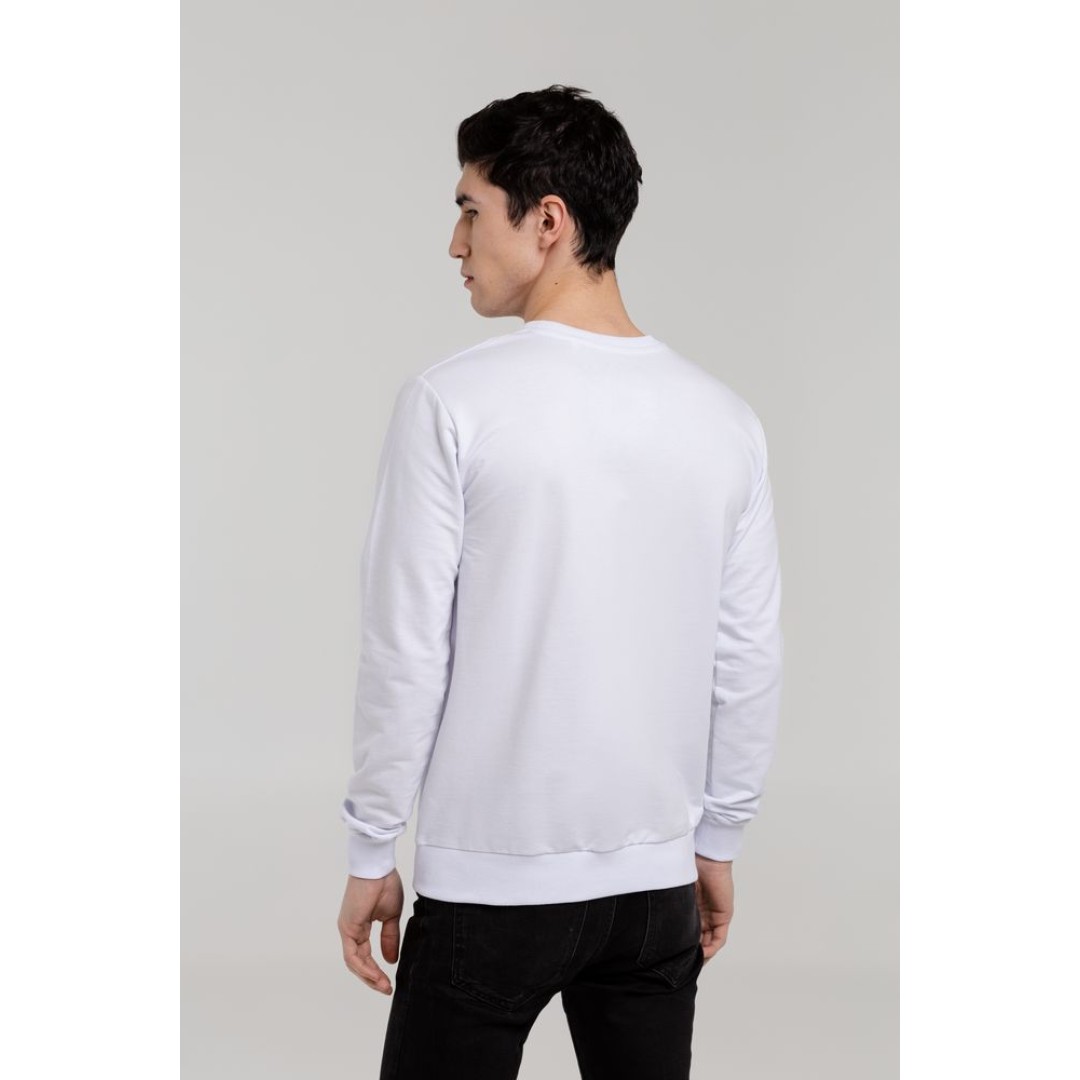 Толстовка «Меламед. Stevie Wonder», белая, XS